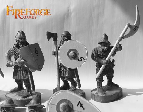 Fireforge Games: New Plastic Medieval Scandinavian Infantry