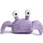 patron gratis cangrejo amigurumi, free amigurumi pattern crab 