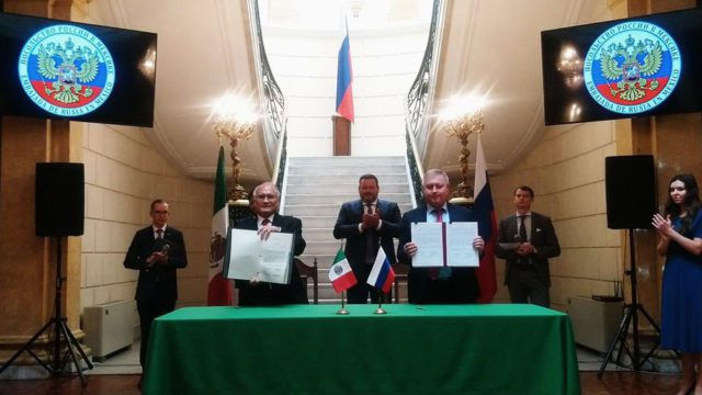 Fwd: México y Rusia firman convenio de cooperación espacial