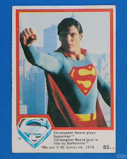 1978 O-Pee-Chee Superman - 83 - Christopher Reeve plays Superman