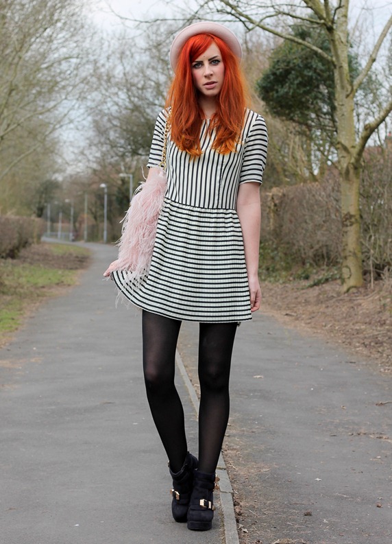 MINKPINK STRIPE DRESS
