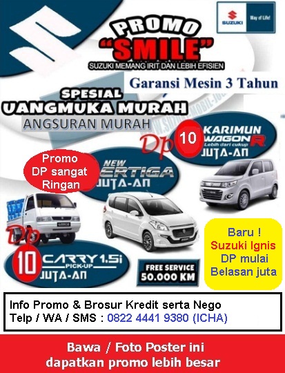 Harga Kredit Suzuki  Ignis  Surabaya Promo DP Minim Cicilan  