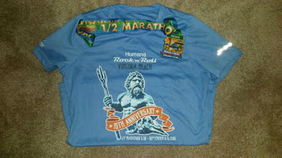 anniversary race shirt virginia beach half marathon