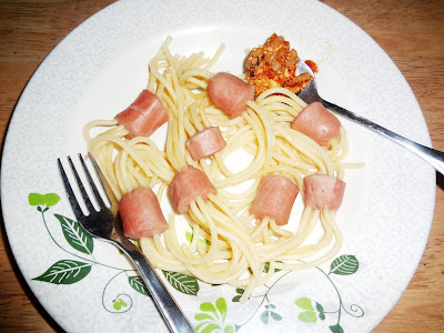 Wondrouse Spaghetti and sausage dish..