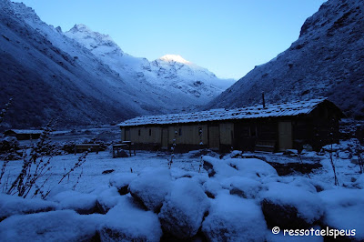 Trekking Kanchenjunga part 6: Kambachen - Lhonak