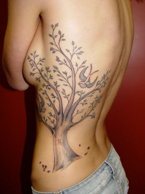 quote tattoos on ribs for girls. quote tattoo on ribs. girl