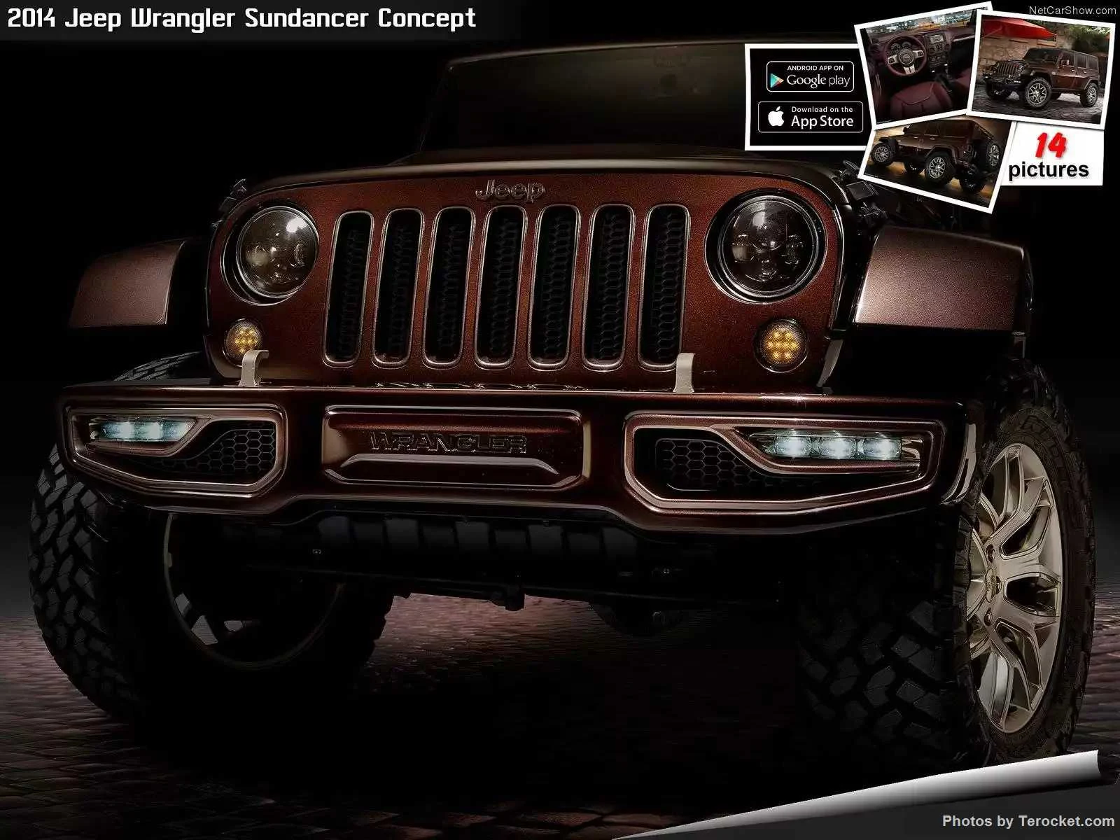 Hình ảnh xe ô tô Jeep Wrangler Sundancer Concept 2014 & nội ngoại thất