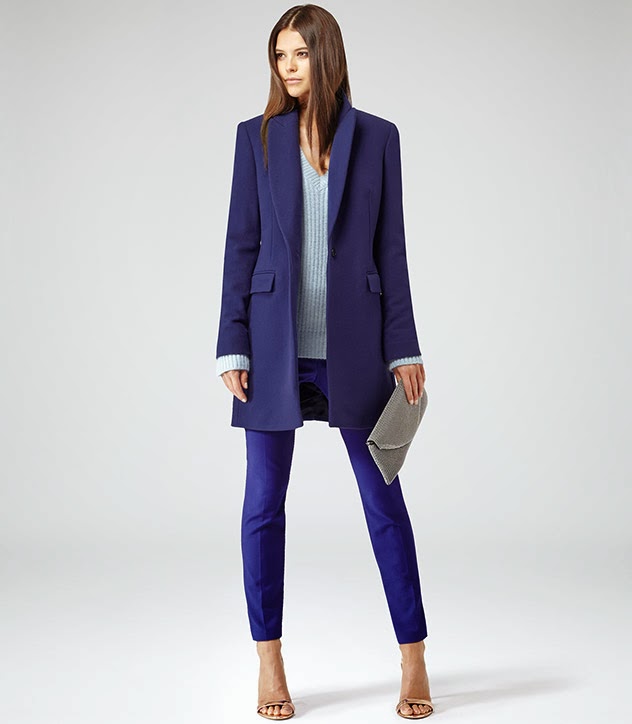 BRIGHT BLUE COAT