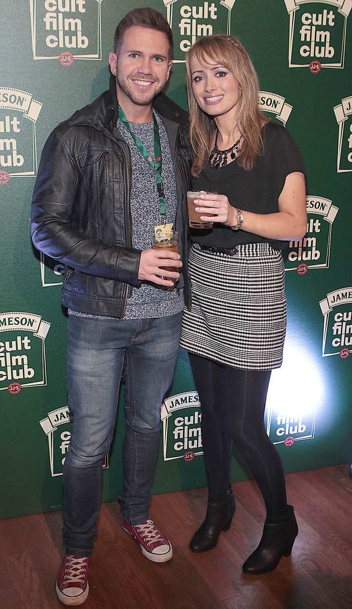 Declan Leavy and Emily White at the Jameson Cult Film Club screening of Predator at The Mansion House Dublin.
Picture:Brian McEvoy
No Repro fee for one use
