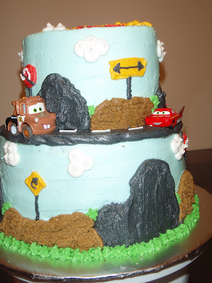 Disney Car's Cake