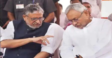 Sushil Modi lashed out at Nitish Kumar, revealing that he is the Vice President