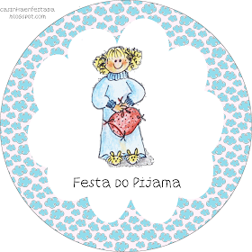 kit festa do pijama para imprimir grátis