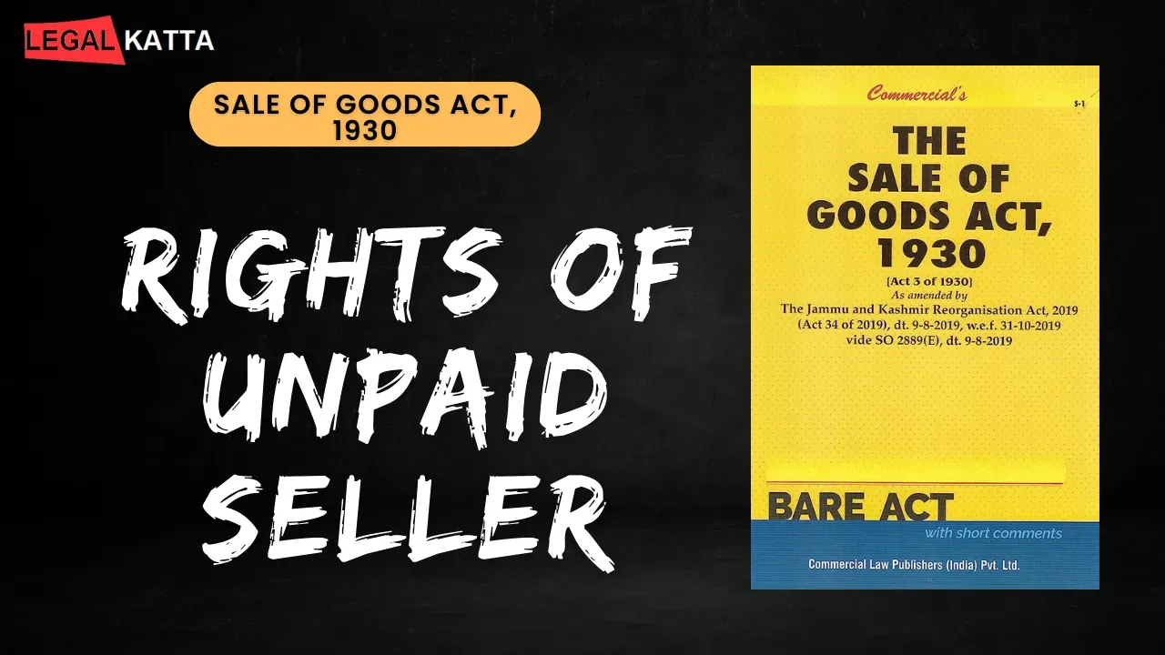 rights of unpaid seller,