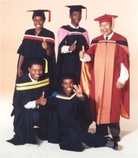 ... been really busy and then I was gone to Pretoria for my graduation