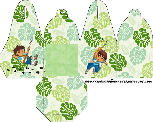 Go Diego Go, You can use this box for chocolates, candies or cupcakes.