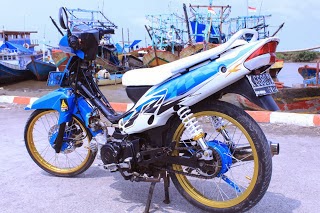 Modifikasi Motor Yamaha Vega R Top