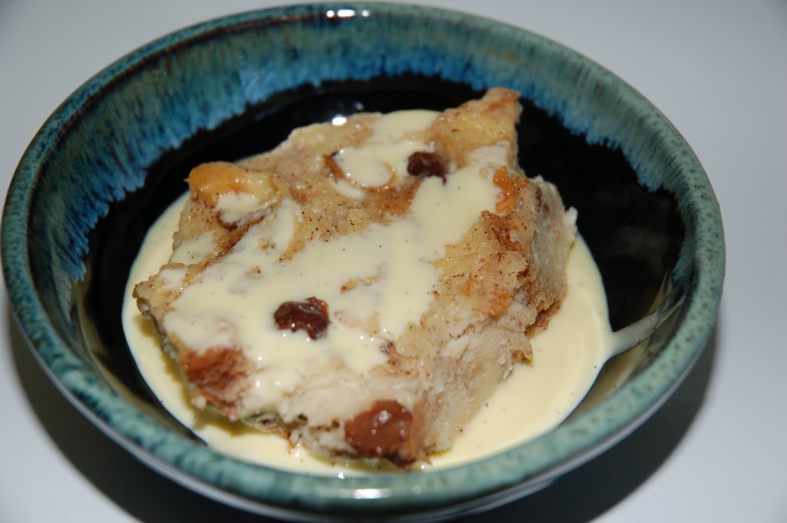 Amazing Dessert Recipes: Raisin Bread Pudding with Custard Sauce