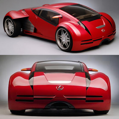 New Modern Design Futuristic Model Lexus Future Type (2002) Concept Car for Future