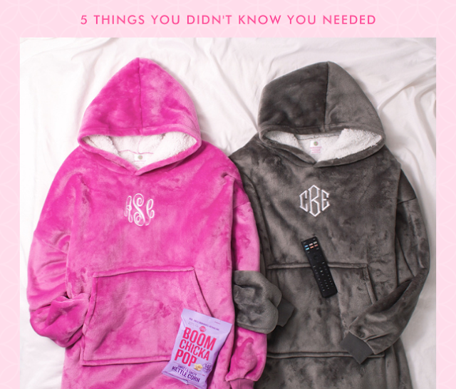 pink and grey blanket hoodie header