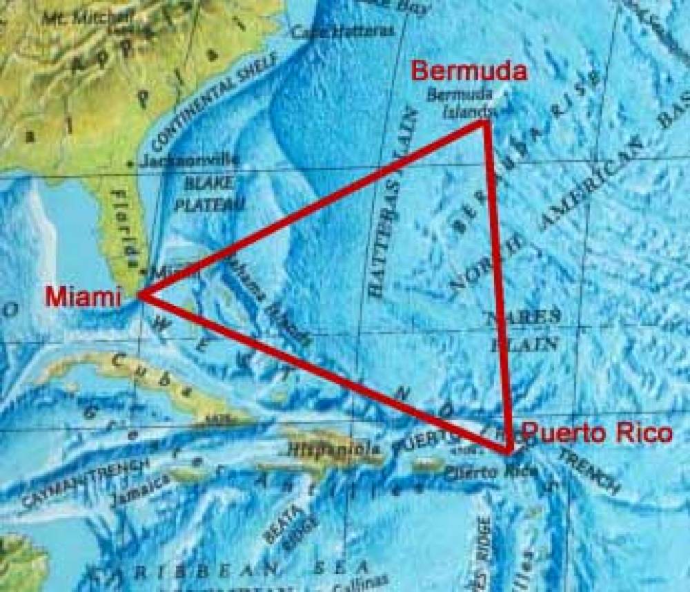 Devil&aposs Triangle - The Bermuda Triangle Earth, Facts For Kids