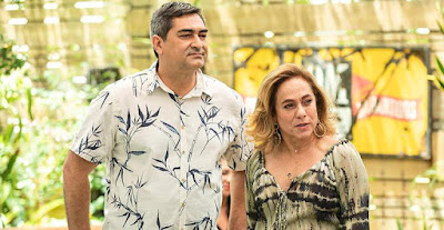 Zeca Camargo e Cissa Guimarães no É de Casa