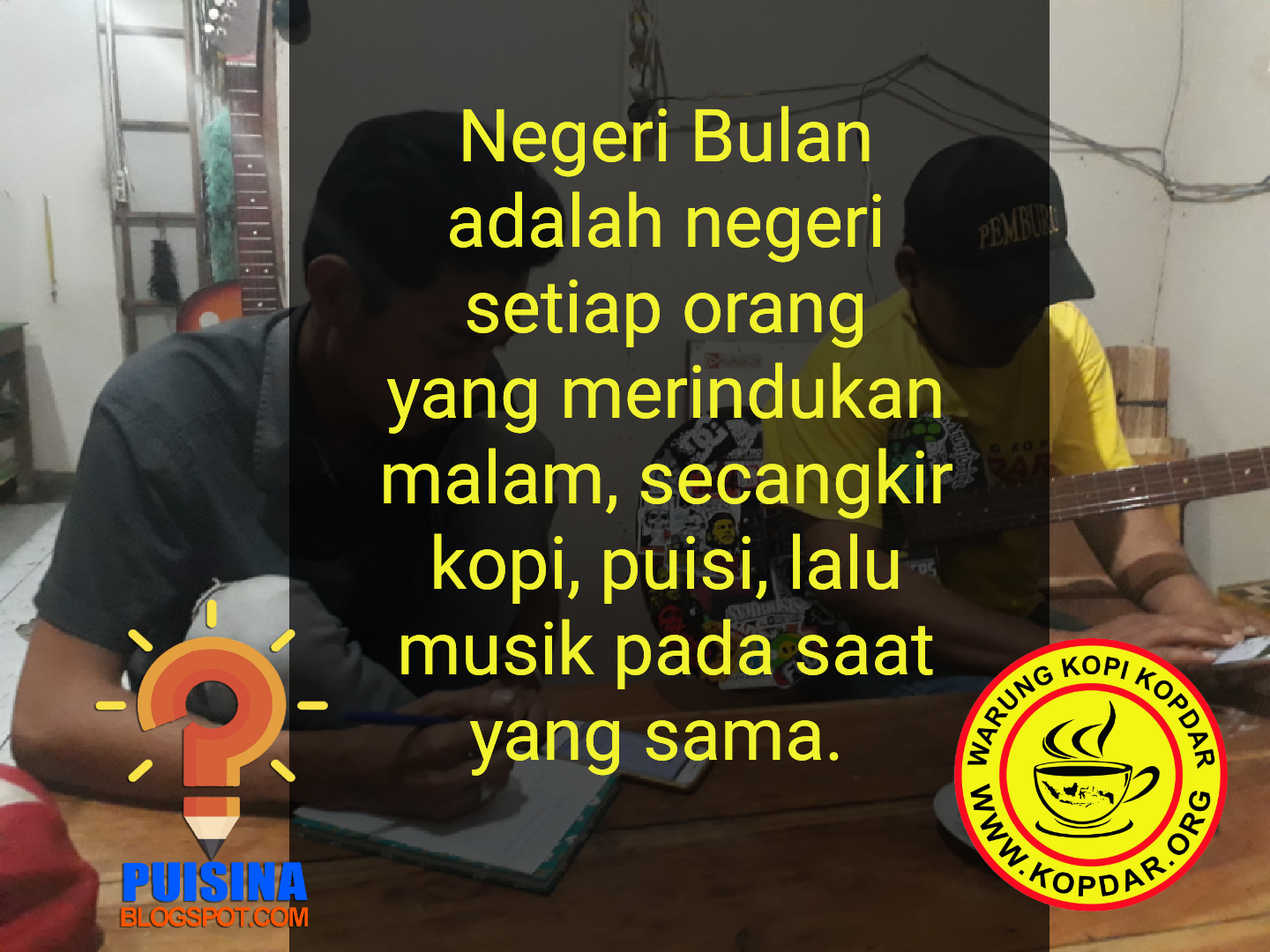 PUISI PERJUANGAN " WARUNG KOPI " - PUISINA