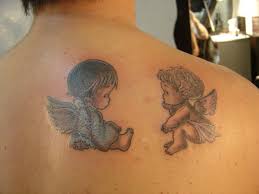 Tattoos De Angeles Bebes