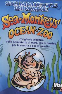 SEA MONKEYS OCEAN ZOO SCIMMIETTE DI MARE - ITALIANO L'originale