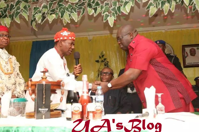 Pictures: Eze Kanu Will Return Soon, Ikpeazu Assures Afaraukwu Ibeku Community 