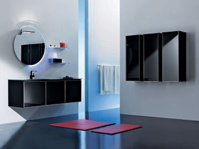Black Glass Modern Bathroom Furniture Design Ideas From Onyx 5
