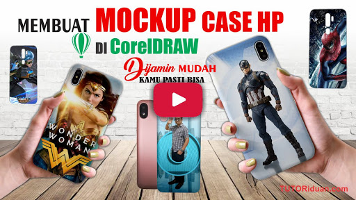 Video Desain Mockup Case HP dengan CorelDraw