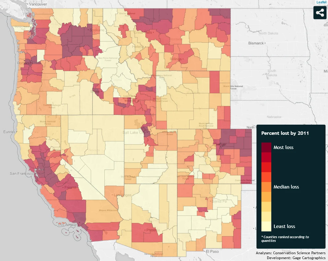 Welcome to the Disappearing West