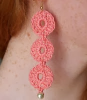 PATRON GRATIS PENDIENTES DE CROCHET 3409