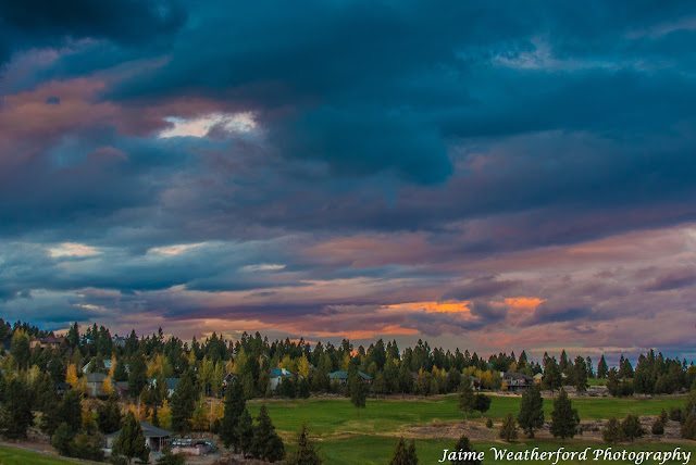 Bend oregon Halloween Sunset Fall Jaime Weatherford