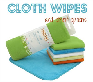 Cloth diaper wipes and other options @clothdiaperwhis