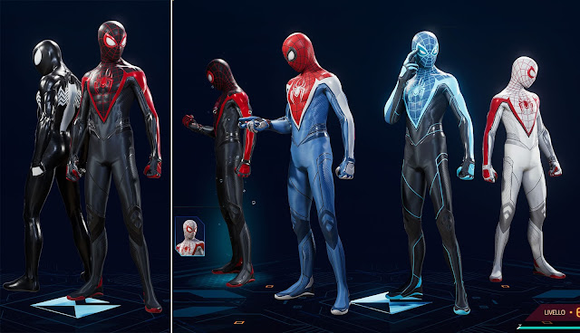 Spider-Man 2 PS5 Costumi Miles Morales Costume Potenziato