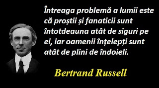 Citatul zilei: 18 mai - Bertrand Russell