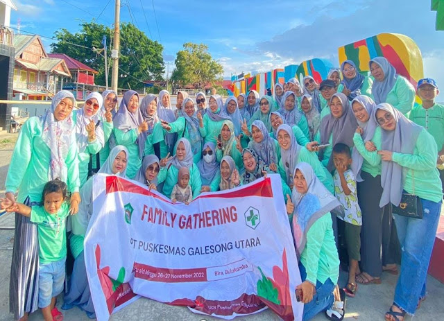 UPT Puskesmas Galeson Utara Gelar Family Gathering