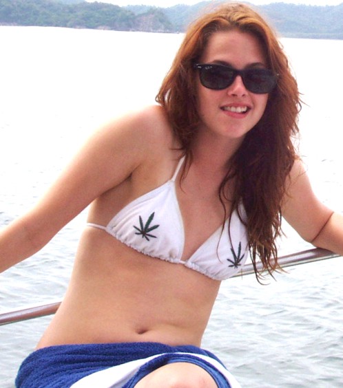 pictures of kristen stewart in a bikini