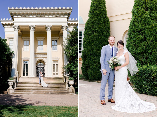 Baltimore MD Summer Wedding at Evergreen Museum and Library photographed by Heather Ryan Photography