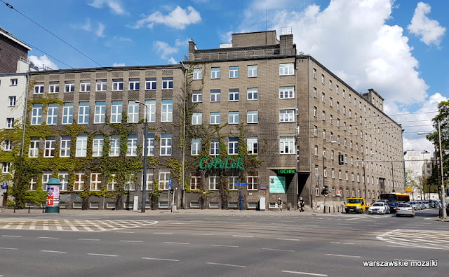 Warszawa Warsaw szara cegła Romuald Gutt Warszawska Szkoła Pielęgniarek lata 20. Koszykowa 78 Chałubińskiego architektura