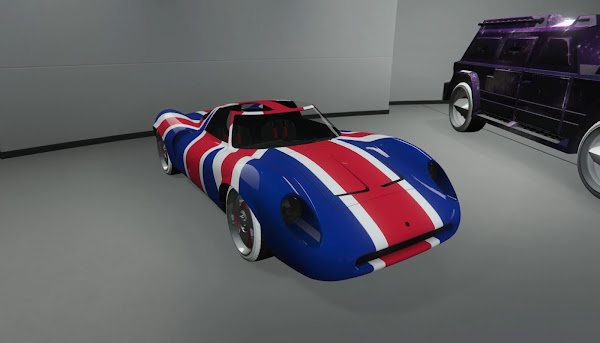 For Queen and Country Livery for Ocelot Swinger in GTA 5 Online