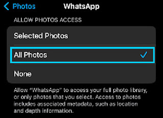 Cara agar foto whatsapp tampil di galeri iphone