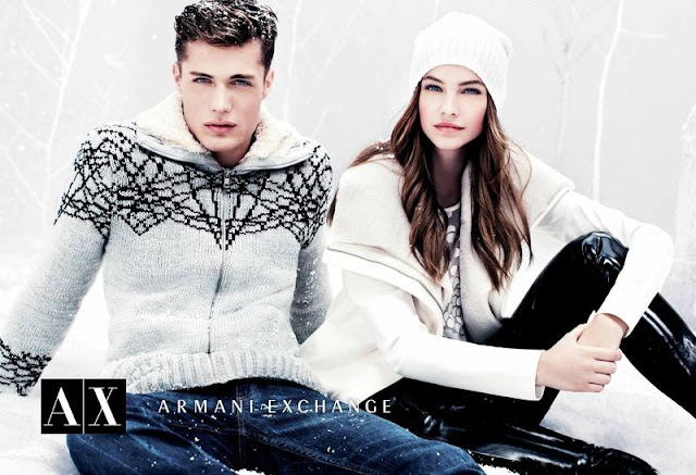 ... Palvin by Matthew Scrivens for Armani Exchange Holiday 2012 campaign