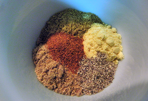 Mixed Spices in Cup