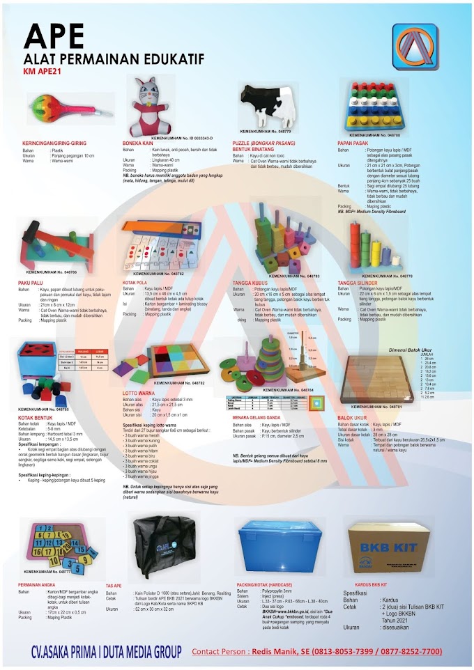 BKB KIT + APE KIT 2021 - PRODUK BKB KIT APE KIT BKKBN 2021 - PRODUSEN APE TERLENGKAP 2021