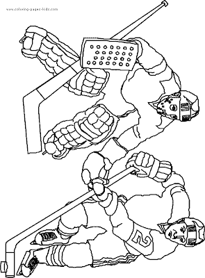 Sport Coloring Page For Kids 