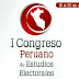 JNE anuncia I Congreso Peruano de Estudios Electorales
