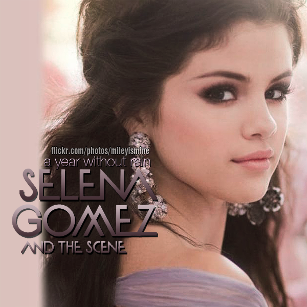 selena gomez and the scene a year without rain album cover. selena gomez a year without