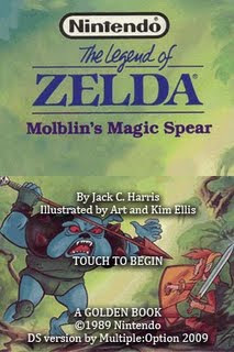 NDS The Legend of Zelda Molblins Magic Spear